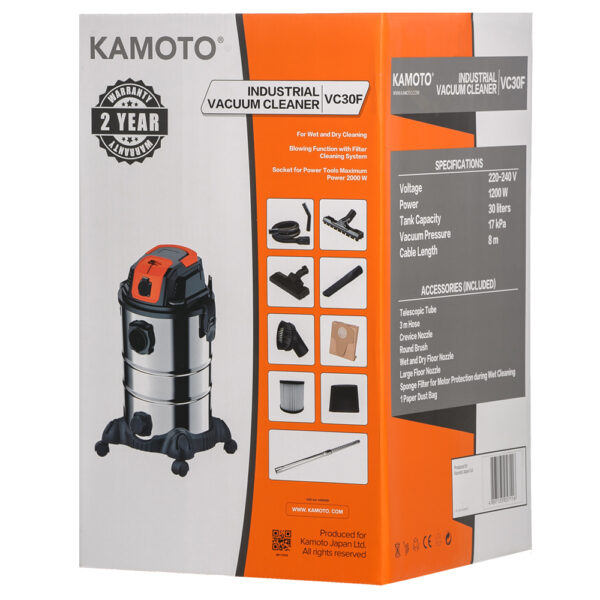Промышленный пылесос Kamoto VC30F — изображение 12